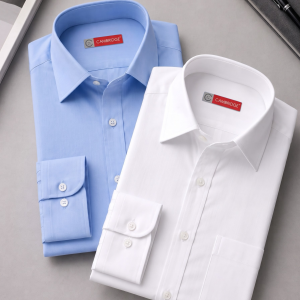 blue full sleeve white full sleeve cotton shirts